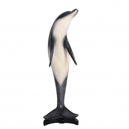 Toscano Leaping Sea Dolphin Statue - Large
