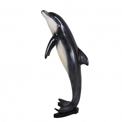 Toscano Leaping Sea Dolphin Statue - Large