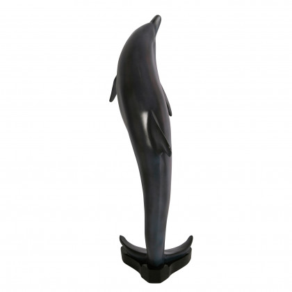 Toscano Leaping Sea Dolphin Statue - Medium