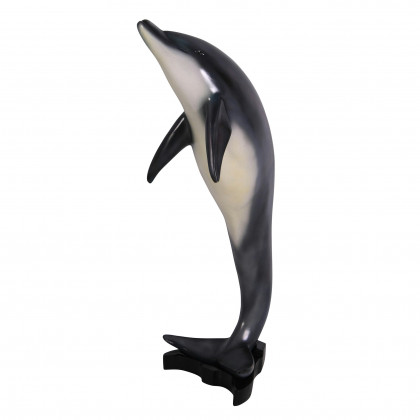 Toscano Leaping Sea Dolphin Statue - Medium