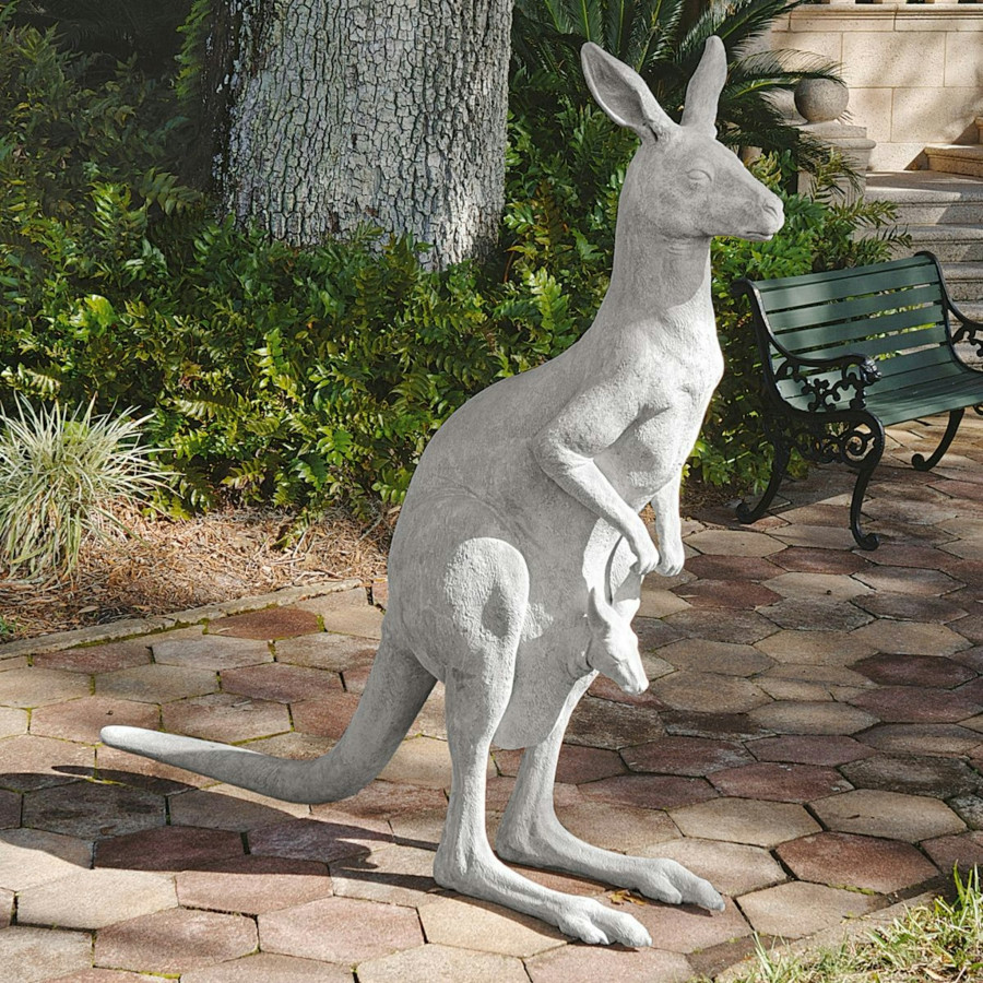 Toscano - Australian Outback Kangaroo Garden Statue
