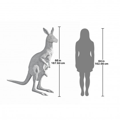 Toscano - Australian Outback Kangaroo Garden Statue