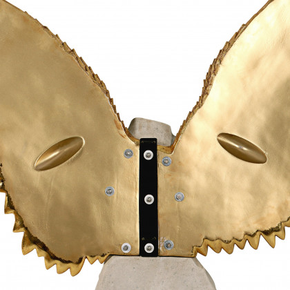 Toscano Take Flight Classical Torso Angel Wing Wall Sculpture - Male