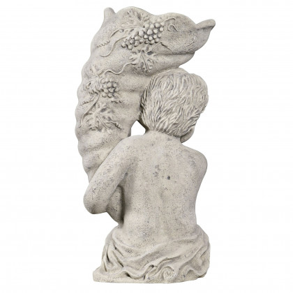 Toscano - Baby Zeus with the Horn of Plenty Cornucopia Planter Garden Statue