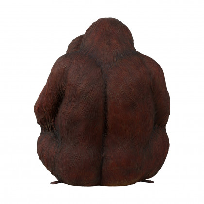Toscano - Male Bornean Orangutan Great Ape Statue