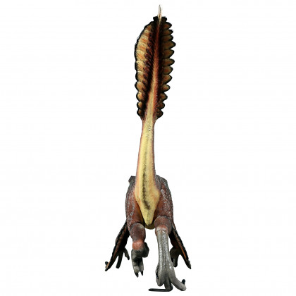 Toscano - Feathered Velociraptor Jurassic-Sized Dinosaur Statue