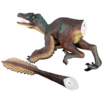 Toscano - Feathered Velociraptor Jurassic-Sized Dinosaur Statue