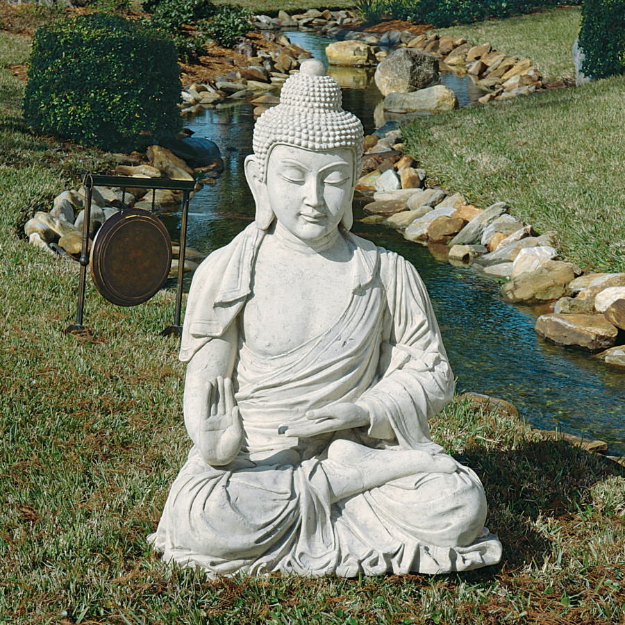 Toscano - Noble Buddha of the Grand Temple in Sandstone, Giant