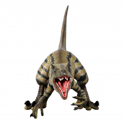 Toscano - Razor Beak Vicious Velociraptor Jurassic Dinosaur Statue