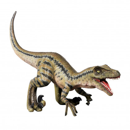 Toscano - Razor Beak Vicious Velociraptor Jurassic Dinosaur Statue
