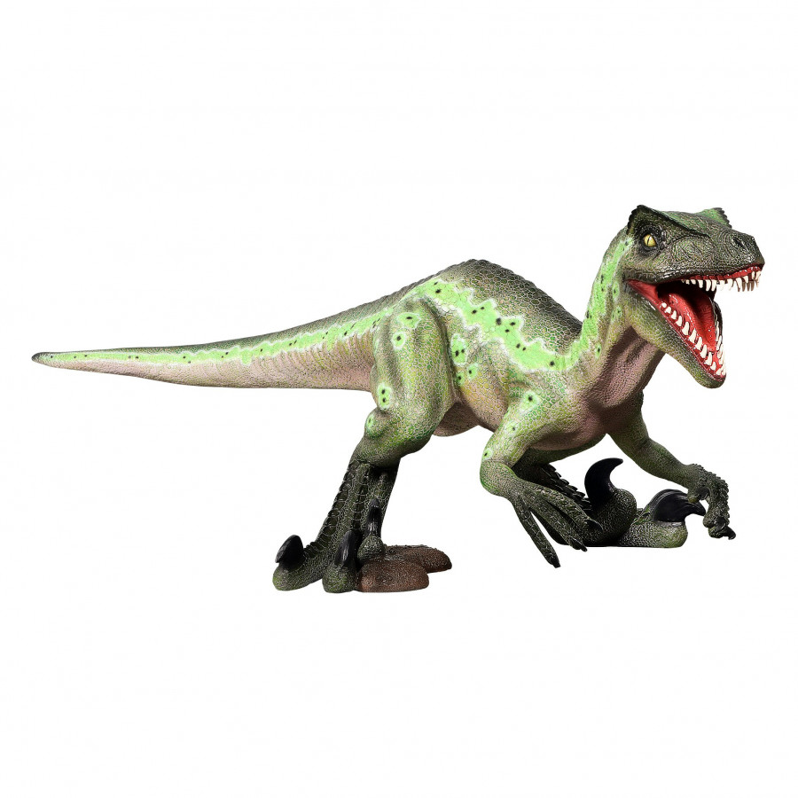 Toscano - Creepy Claws Vicious Velociraptor Jurassic Dinosaur Statue