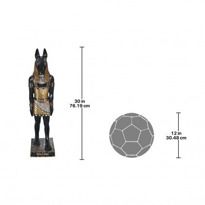 Toscano - The Egyptian Jackal-God Anubis Statue