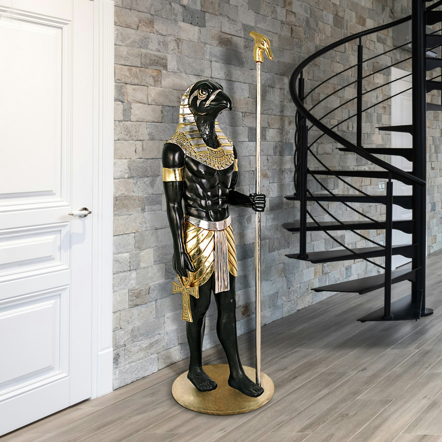 Toscano - The Egyptian Grand Ruler Collection Life-Size Horus Statue