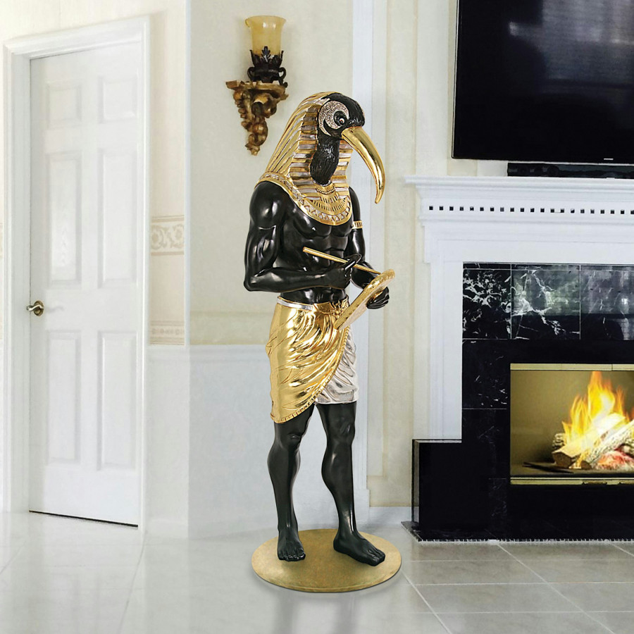 Toscano - The Egyptian Grand Ruler Collection Life-Size Thoth Statue