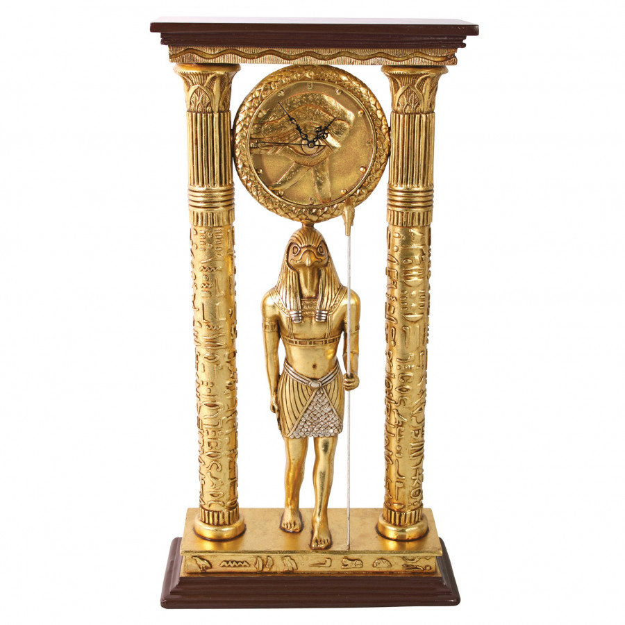 Toscano - Temple of Amun Royal Egyptian Clock Statue