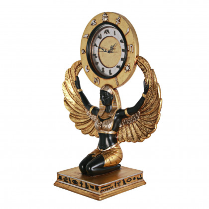 Toscano - Goddess Isis Grand-Scale Egyptian Clock Statue