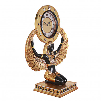 Toscano - Goddess Isis Grand-Scale Egyptian Clock Statue