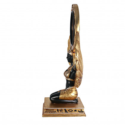 Toscano - Goddess Isis Grand-Scale Egyptian Clock Statue