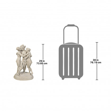 Toscano The Three Graces Statue - Medium