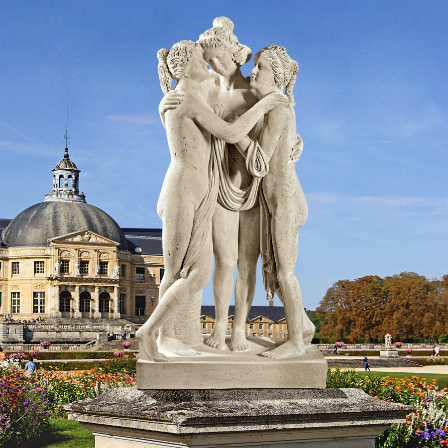 Toscano The Three Graces Statue - Large
