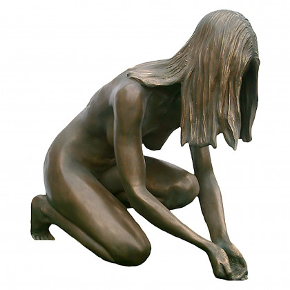 Toscano Lady of the Lake Life-Size Statue - Bronze