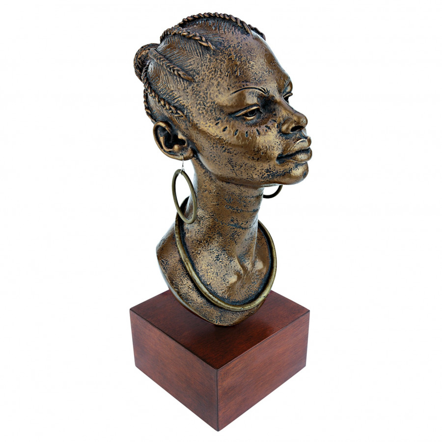 Toscano - African Maiden Princess Sculptural Bust