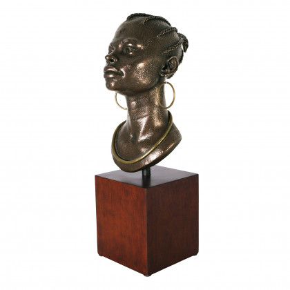 Toscano - African Maiden Princess Sculptural Bust