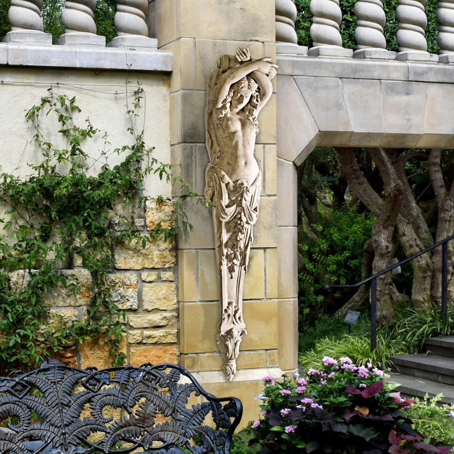 Toscano - The Grand Boulevard 9th Arrondissement Architectural Pilaster Wall Sculpture