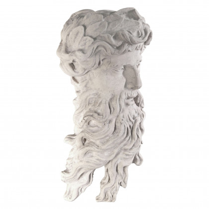 Toscano - Greek God of the Sea Poseidon Wall Sculpture