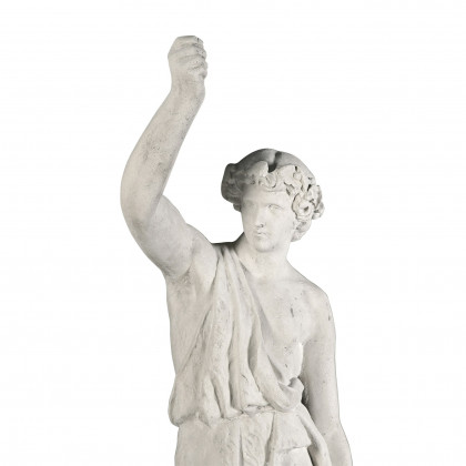 Toscano - Hercules with Nemean Lion Pelt Garden Statue