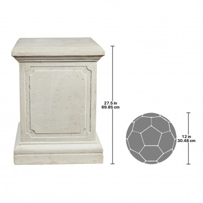 Toscano - Balmoral Castle Pedestal Plinth