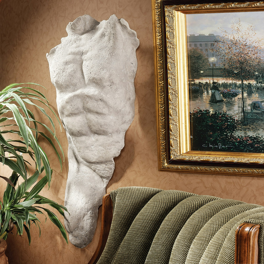 Toscano - Alexander the Great Torso Wall Sculpture