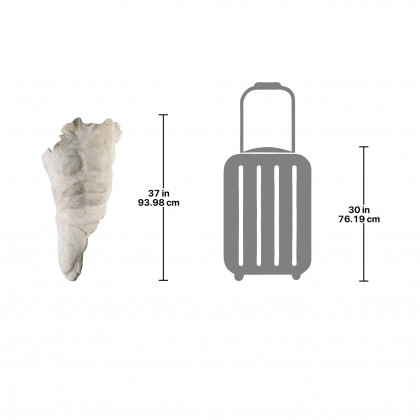 Toscano - Alexander the Great Torso Wall Sculpture