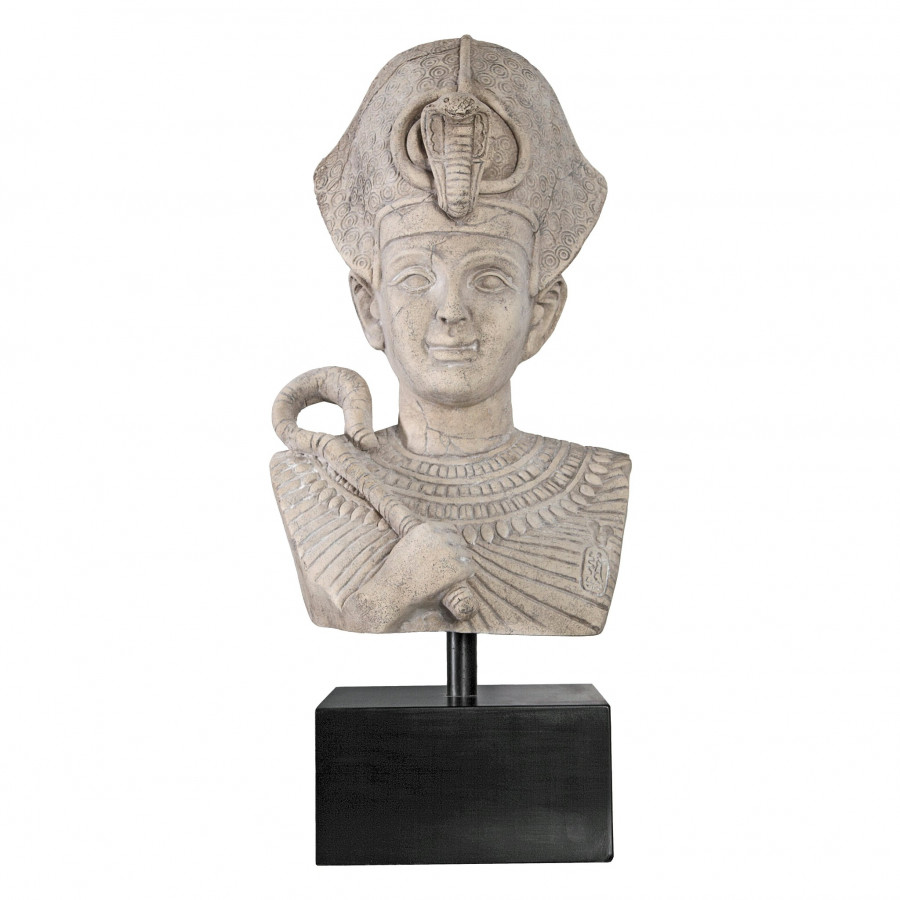 Toscano - Egyptian Pharaoh Ramses Statue on Museum Mount