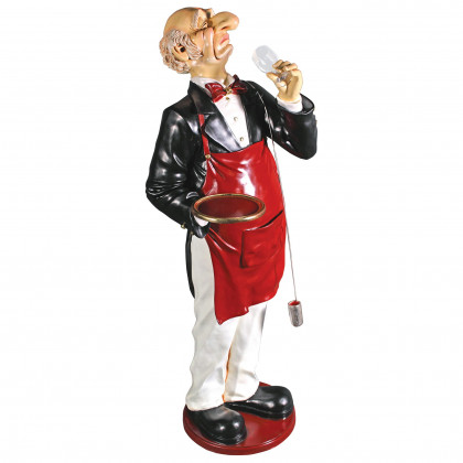 Toscano - Sir Sommelier Grand-Scale Wine Connoisseur Statue