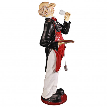 Toscano - Sir Sommelier Grand-Scale Wine Connoisseur Statue