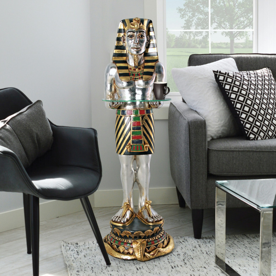 Toscano - The Egyptian Pharaoh Faithful Servant Statue