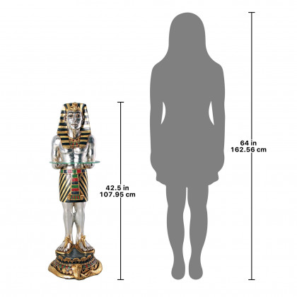 Toscano - The Egyptian Pharaoh Faithful Servant Statue