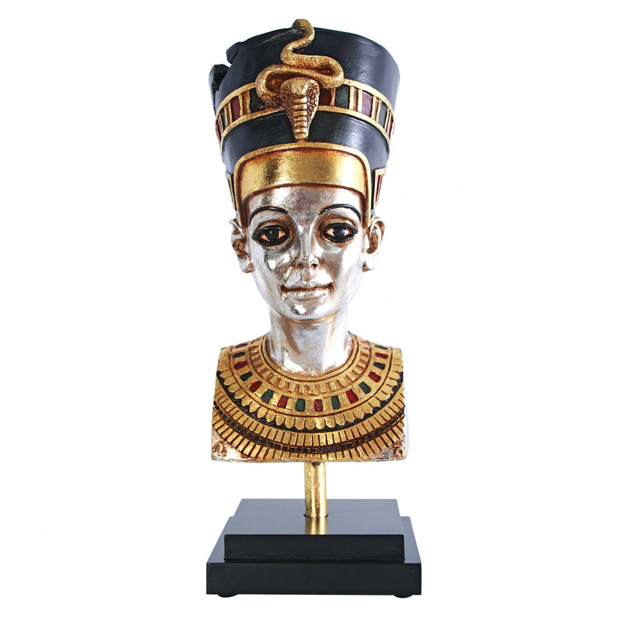 Toscano - Egyptian Queen Nefertiti Statue on Museum Mount
