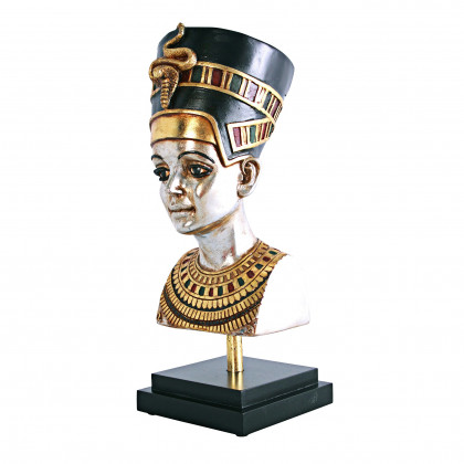 Toscano - Egyptian Queen Nefertiti Statue on Museum Mount