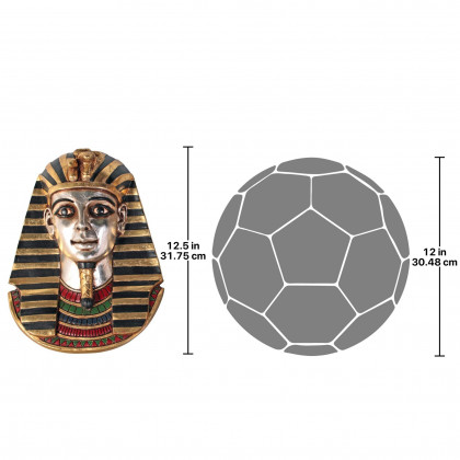 Toscano - Tutankhamen Egyptian Wall Sculpture