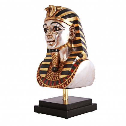 Toscano - Egyptian King Tutankhamen Statue on Museum Mount
