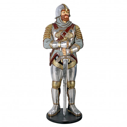 Toscano - Medieval Knight of the Round Table  Life-Size Statue