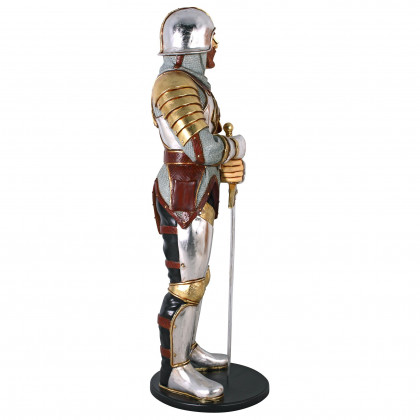 Toscano - Medieval Knight of the Round Table  Life-Size Statue