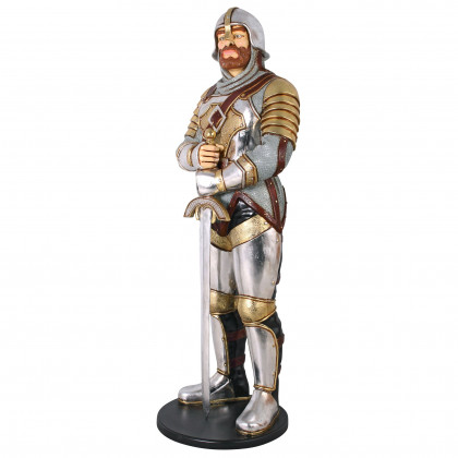 Toscano - Medieval Knight of the Round Table  Life-Size Statue