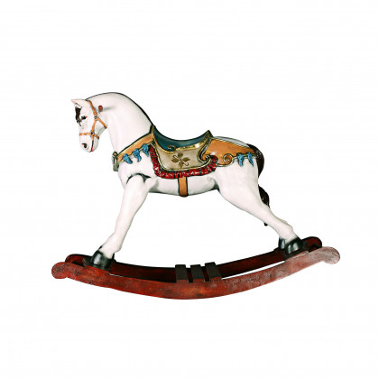 Toscano - Victorian Carousel Pony Rocking Horse Statue