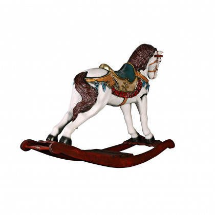 Toscano - Victorian Carousel Pony Rocking Horse Statue