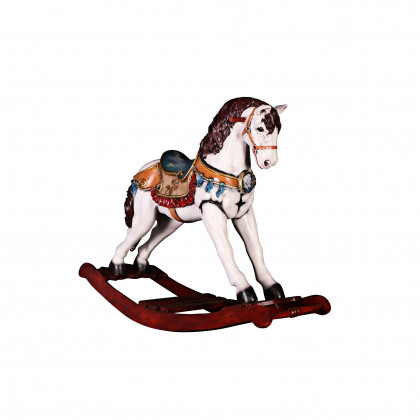 Toscano - Victorian Carousel Pony Rocking Horse Statue