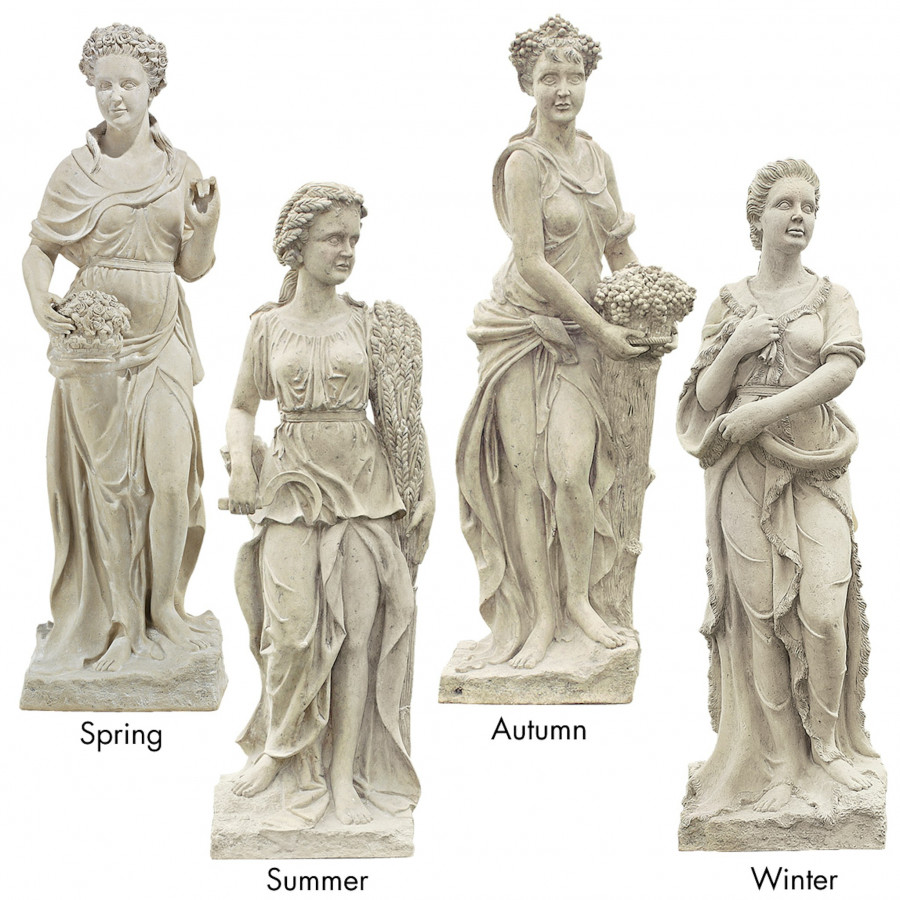 Toscano - The Four Goddesses of the Seasons All Four Season Statues
