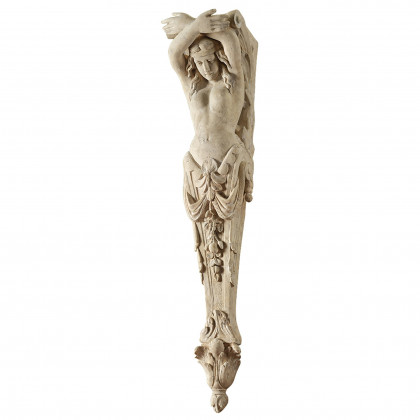 Toscano The Grand Boulevard 9th Arrondissement Architectural Pilaster Wall Sculpture - Large